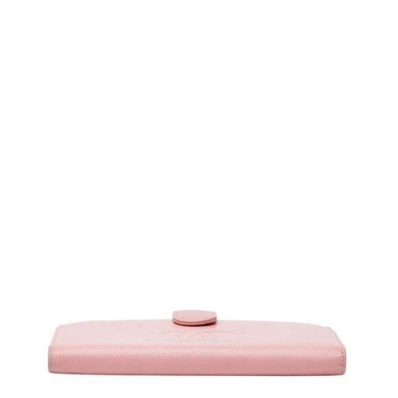 CHANEL Authentic Pink Caviar Leather Logo Wallet - Picture 3 of 13